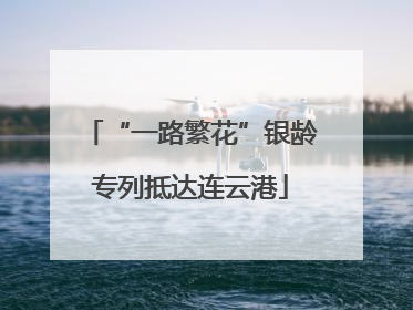 “一路繁花”银龄专列抵达连云港