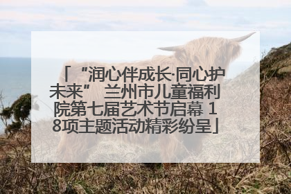 “润心伴成长·同心护未来” 兰州市儿童福利院第七届艺术节启幕 18项主题活动精彩纷呈