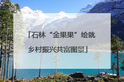 石林“金果果”绘就乡村振兴共富图景