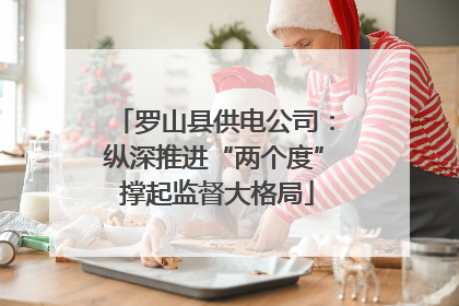罗山县供电公司：纵深推进“两个度” 撑起监督大格局