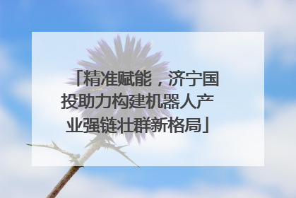 精准赋能，济宁国投助力构建机器人产业强链壮群新格局