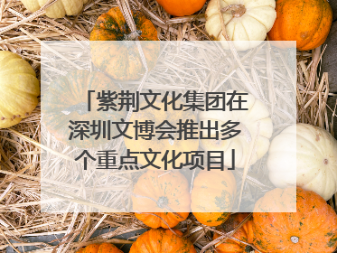 紫荆文化集团在深圳文博会推出多个重点文化项目