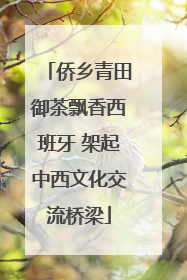 侨乡青田御茶飘香西班牙 架起中西文化交流桥梁