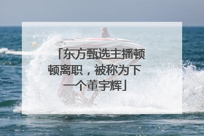 东方甄选主播顿顿离职，被称为下一个董宇辉