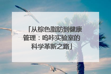 从棕色脂肪到健康管理：呜咔实验室的科学革新之路