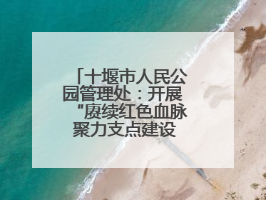 十堰市人民公园管理处：开展“赓续红色血脉 聚力支点建设”庆七一活动