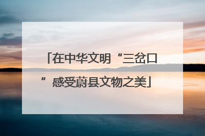 在中华文明“三岔口”感受蔚县文物之美