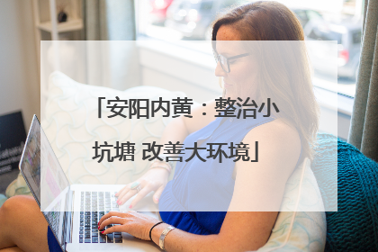 安阳内黄：整治小坑塘 改善大环境