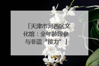 天津市河西区文化馆：全年龄段参与非遗“接力”