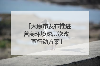 太原市发布推进营商环境深层次改革行动方案