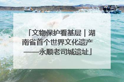 文物保护看基层｜湖南省首个世界文化遗产——永顺老司城遗址