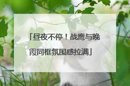 昼夜不停！战鹰与晚霞同框氛围感拉满