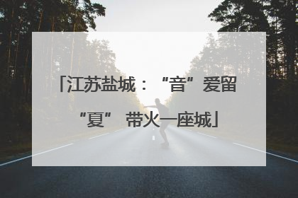 江苏盐城：“音”爱留“夏” 带火一座城