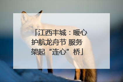 江西丰城：暖心护航龙舟节 服务架起“连心”桥