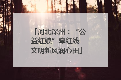 河北深州：“公益红娘”牵红线 文明新风润心田