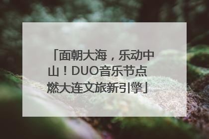 面朝大海，乐动中山！DUO音乐节点燃大连文旅新引擎