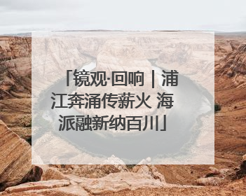 镜观·回响｜浦江奔涌传薪火 海派融新纳百川